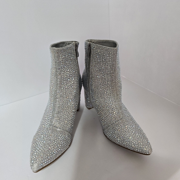 Forever GLITTERY ankle boots - Picture 2 of 5